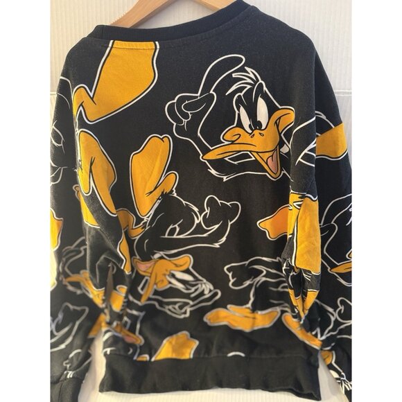 Daffy Duck Sweatshirt- Looney Tunes Unisex Adult Size-S H&M - Picture 3 of 13